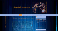 Desktop Screenshot of fatuladydrummer.com